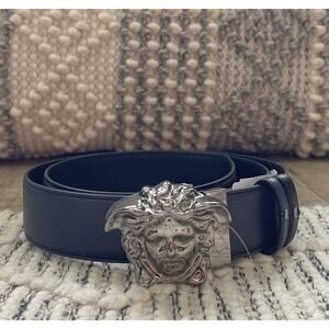 New Latest Design Rare Authentic Versace Genuine Leather Belt, Italy Versace | Accessories | New Latest Design Rare Authentic  main image 2